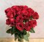 Kytice z  30 velkokvětých rudých růží